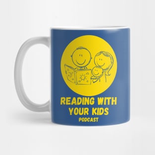 Reading With Your Kids Happy Family Logo Mug